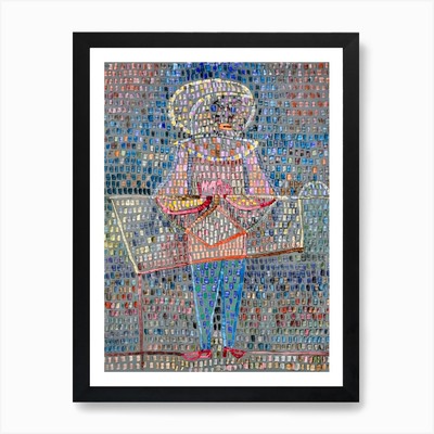 Boy In Fancy Dress By Paul Klee (19 Framed Wall Art Poster Canvas Print Picture