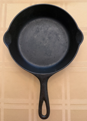 #ad Vintage Griswold No. 5 Cast Iron Skillet 724L Erie Slant Logo w Heat Ring $199.00