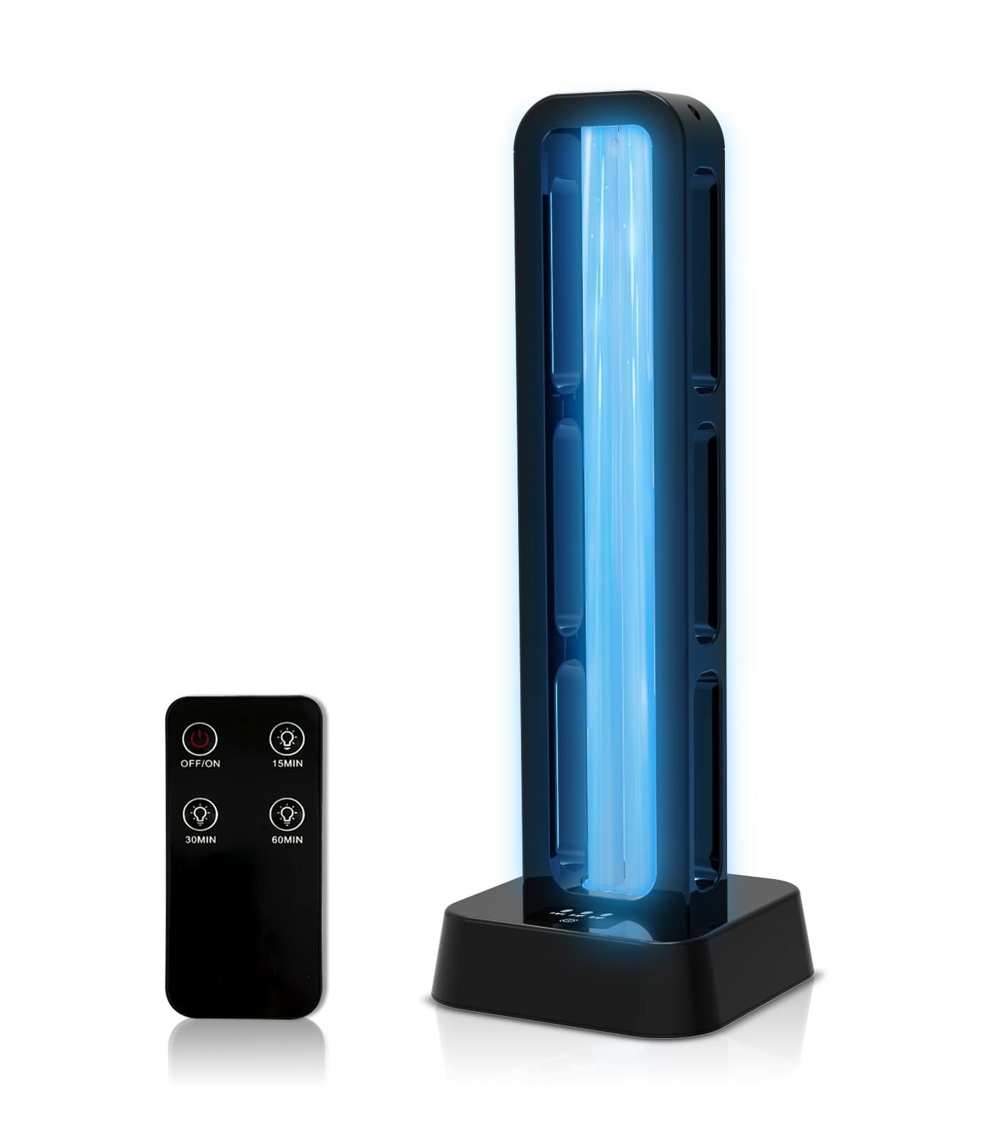 39W UV Light Sanitizer with Remote Control and 3 Timers – Ozone Free Home Dis...