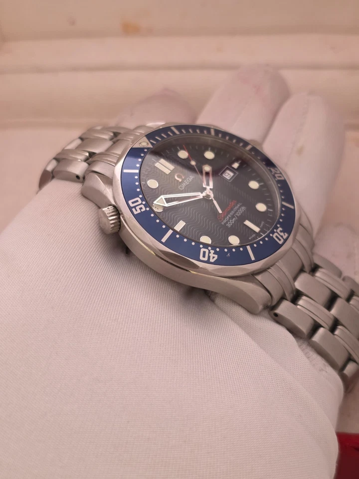 Omega Seamaster Professional 300m Blue Watch, Ref: 2221.80.00, photo 2 of 5