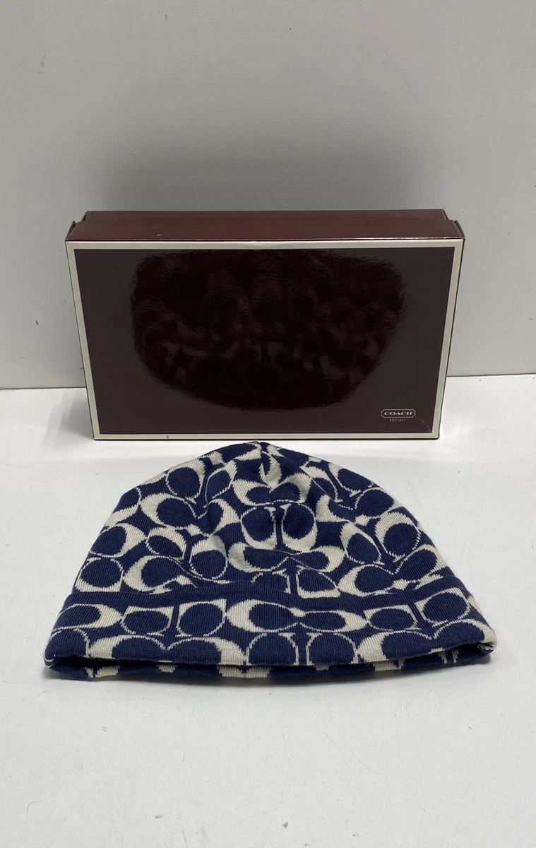 Coach Blue Hats for Women for sale | eBay