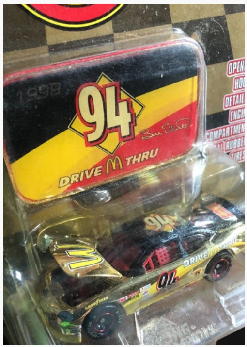 Bill Elliott #94 McDonald's Drive Thru 1999 Ford Racing Champions 1/64 diecast Foto 2 de 2