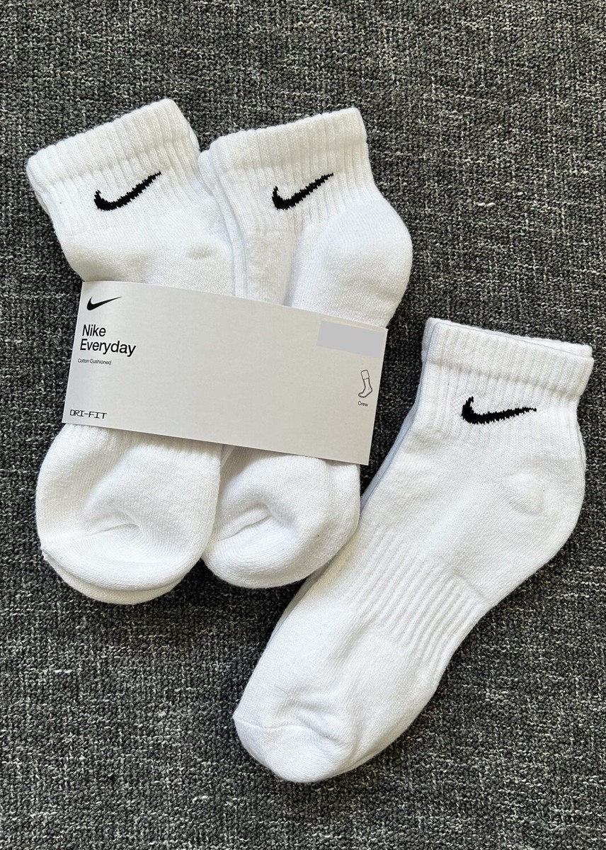 nike white trainer socks mens