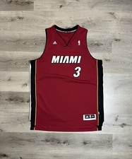 Adidas MIAMI HEAT Jersey Dwyane Wade SWINGMAN SZ 2XL RED ALTERNATE nba