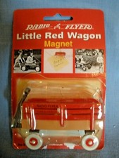 RADIO FLYER MAGNET ORNAMENT 51424 LITTLE RED WAGON 1998 NIOP ARJON MFG