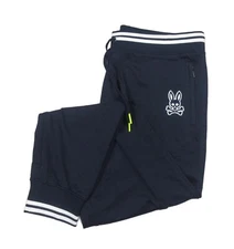 NWOT Psycho Bunny Big & Tall Navy Liam Embroidered French Terry Jogger Pants
