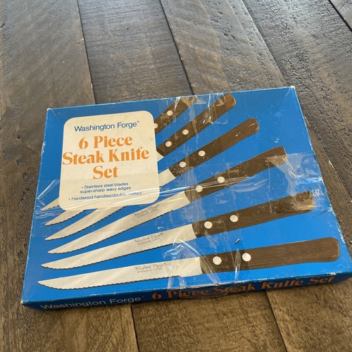 Vintage Washington Steak Knives Stainless Steel Japan