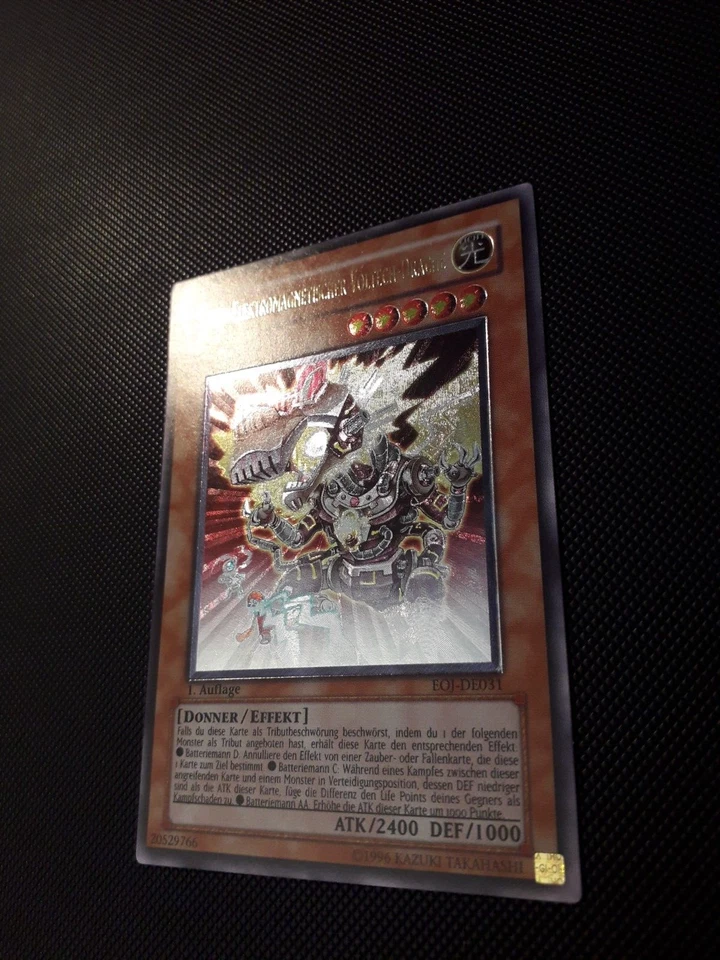 Yu-Gi-Oh! Super-Elektromagnetischer Voltech-Drache, EOJ-DE031, UMR, 1.A.,NM-EX - Bild 3 von 4