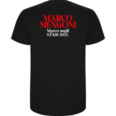 Felpa Con Cappuccio Ufficiale Marco Mengoni 2025 - Merchandising Tour Negli Stadi - Foto 2