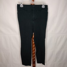 A New Day women's size 8 skinny pants black stretch zip 2 front pockets