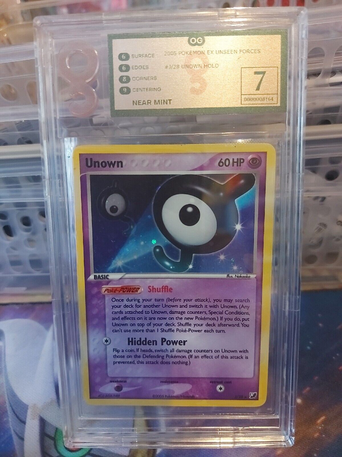 2 EVOLUTION SILVER TEMPEST POKEMON- UNOWN V 65/195 & VSTAR 66/195- NEW MINT