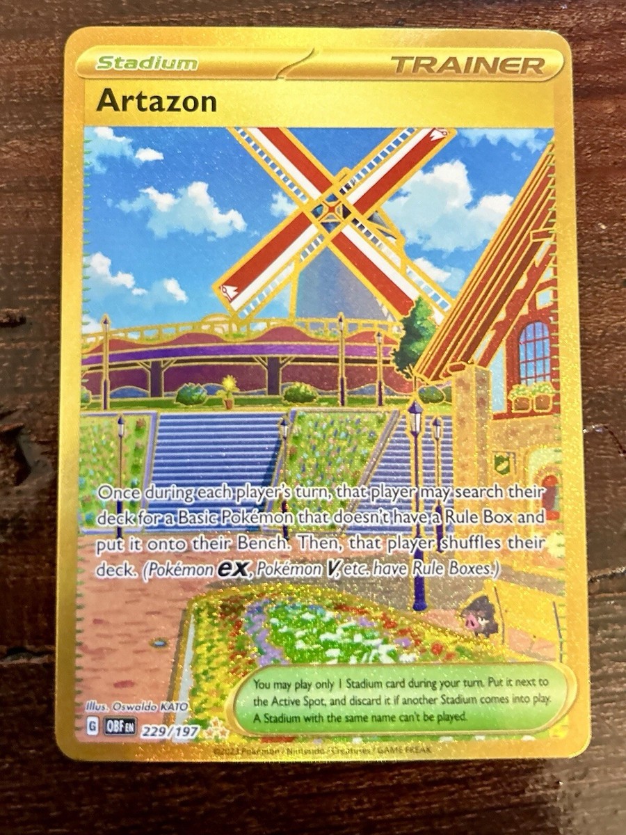 Artazon 229/197 Sv03: Obsidian Flames Gold | eBay