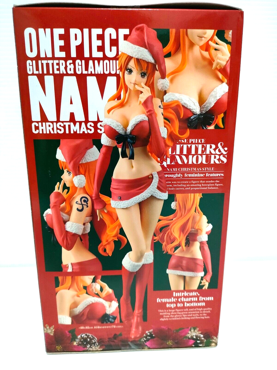 One Piece Glitter & Glamours Nami Christmas Style Red Figure