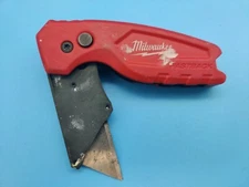 USED Milwaukee 48-22-1500 FASTBACK Compact Folding Utility Knife u