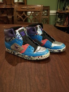 blue dc high tops