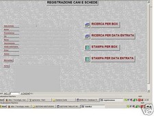PROGRAMMA SOFTWARE GESTIONE CANILE SU PEN DRIVE