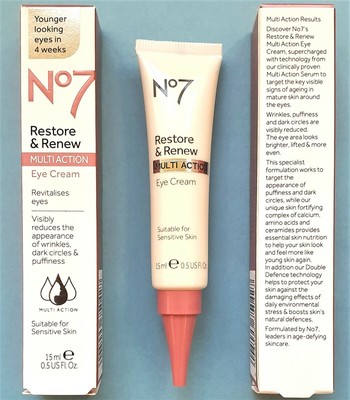 boots no7 restore and renew eye cream