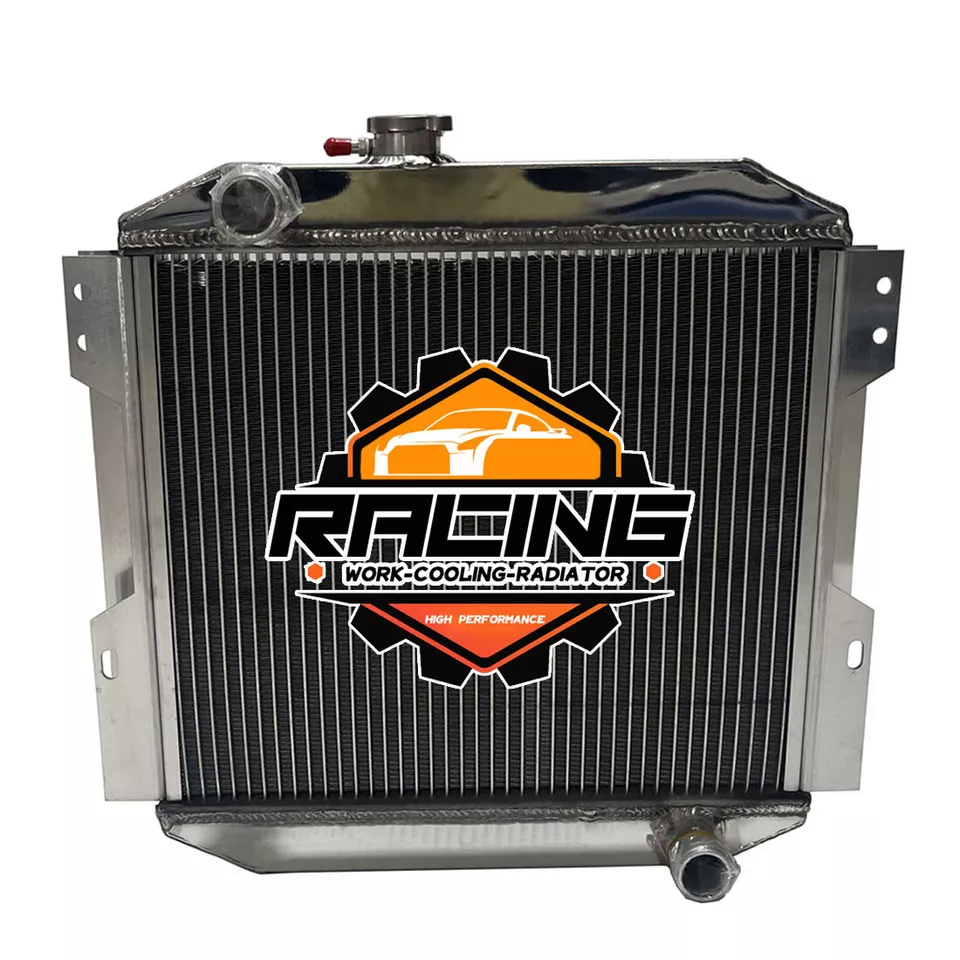 Radiador de aluminio para Ford Capri MK1 MK2 MK3 Kent 1,3 L 1,6 L/2,0 Essex/Escort 1,6 Foto 3 de 4