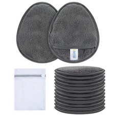 Reusable Makeup Remover Pads For Face,Eye,Lips Microfiber Gentle Facial