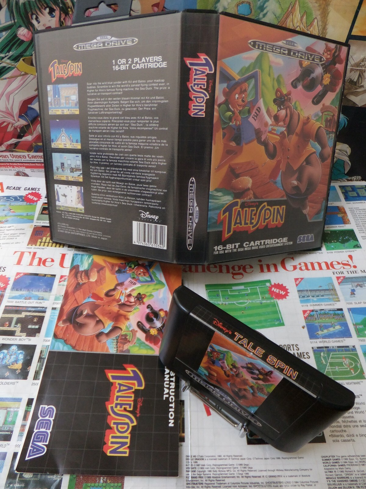 Megadrive MD:TaleSpin [TOP SEGA & 1ERE EDITION] Fr