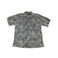 Mens Eddie Bauer Tropical ButtonUp 1605