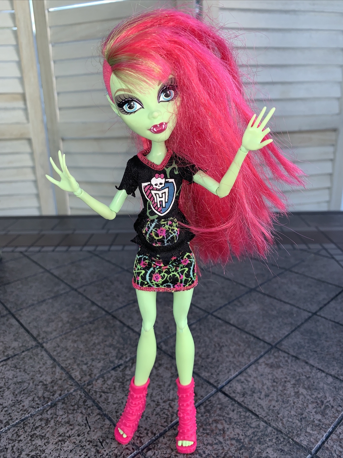 MONSTER HIGH DOLL VENUS FLY TRAP 2008 w 