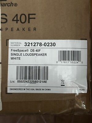 BOSE Professional Free Space DS40F Ceiling Speakers | eBay