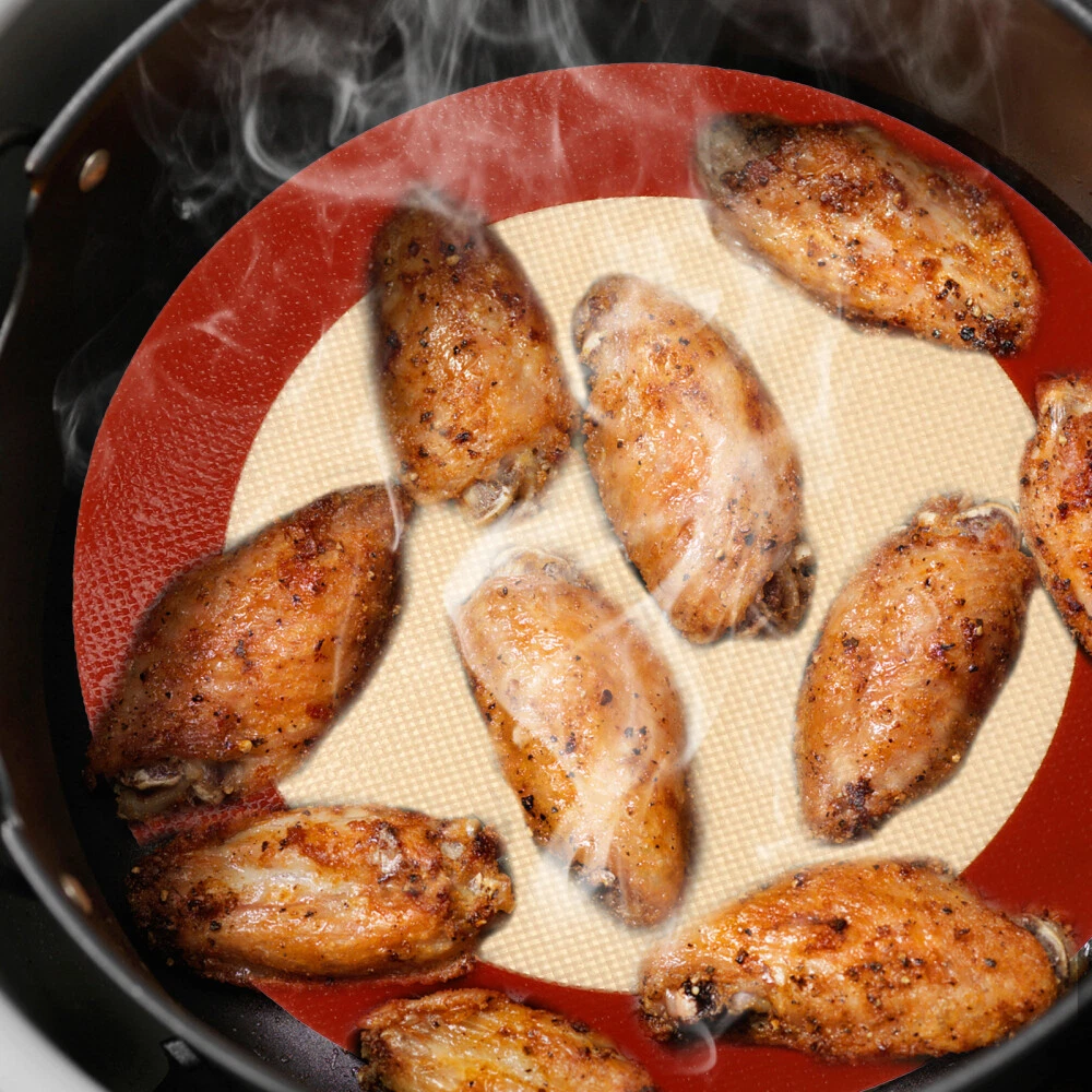 Air Fryer Toaster Oven Tray Non-stick Reusable Liners Baking Mat