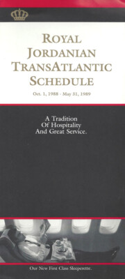 royal jordanian timetable