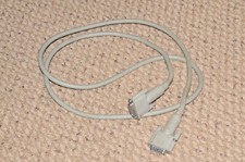 Vintage Apple Macintosh Color Display 590-4161-A Video Cable 6ft 15 Pins