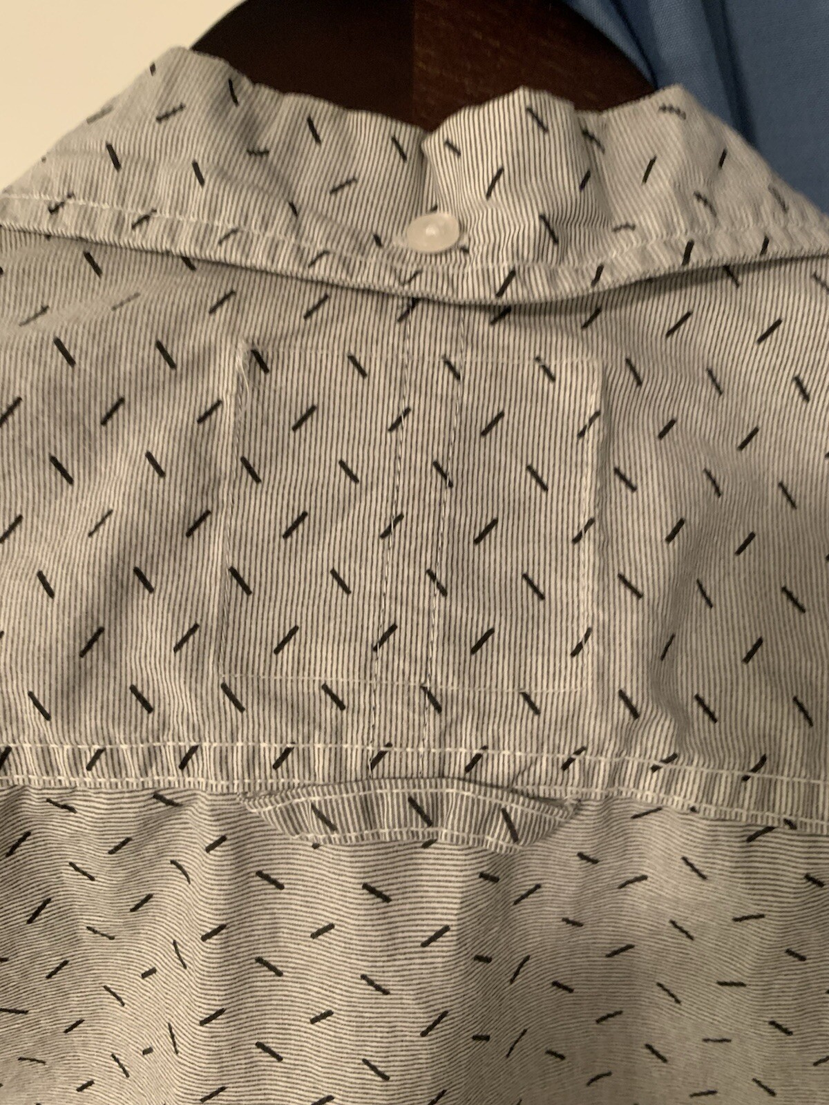 *Native Code - Mens button down grey shirt - Size… - image 5