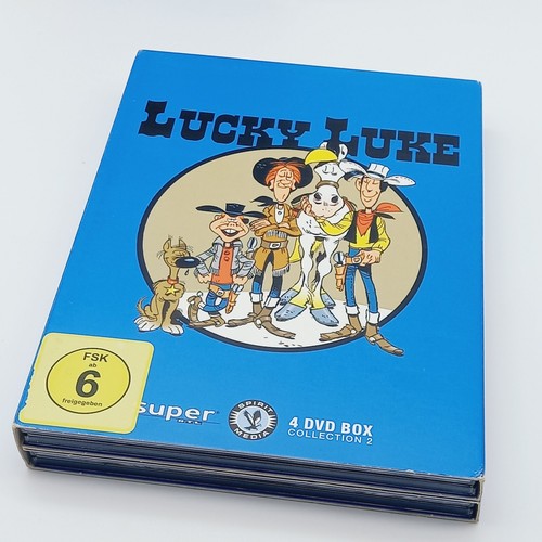 BOX SET Lucky Luke Collection 2 (4 DVDs) audio Deutsch 2& french 2005 - Imagen 8 de 12