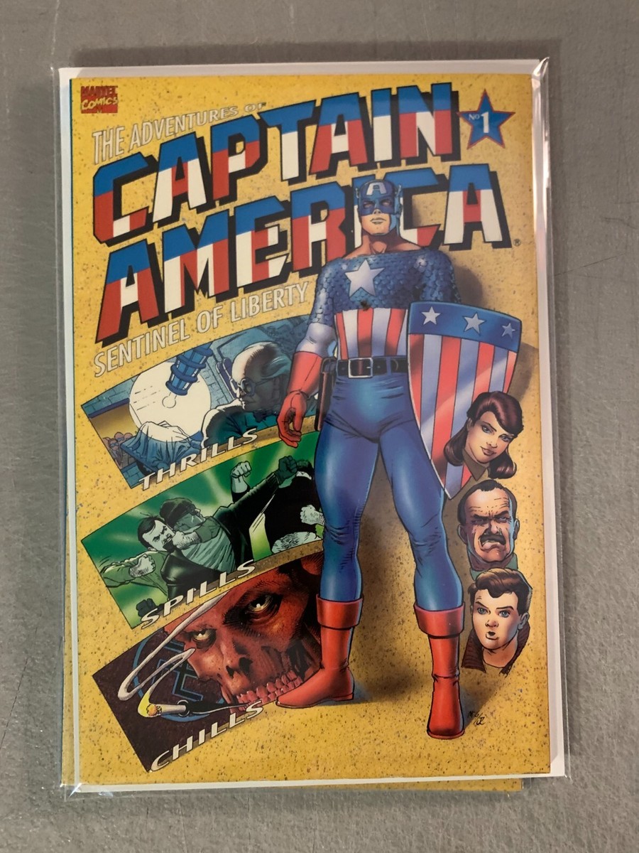 THE ADVENTURES OF CAPTAIN AMERICA SENTINEL OF LIBERTY #1 NM MARVEL