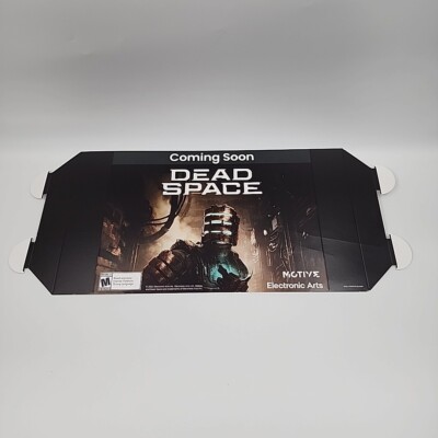 Dead Space Gamestop Marketing Display Poster 12in x 9in #1