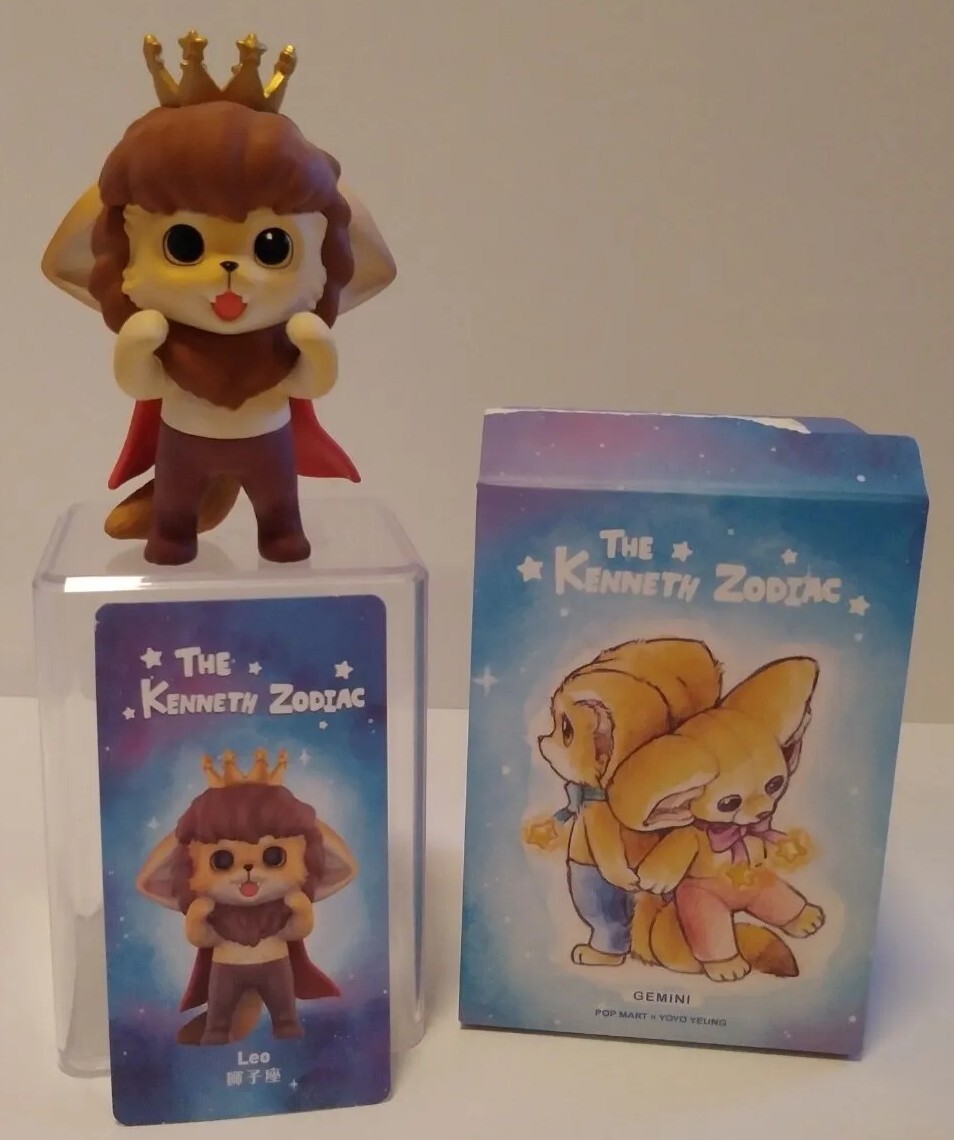 POP MART x Yoyo Yeung Kenneth Zodiac Series LEO 🦊♌ Fennec