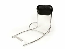 Chrome Back Rest Grab Rail Vespa PX T5 LML 2T 125 150 200 Cuppini