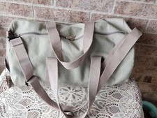 Rothco Combat Tested G.I. Style Double Strap Canvas Duffle Bag 19"x9" Grey NEW