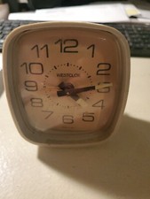 Vintage Westclock Electric Alarm Clock Made In USA
