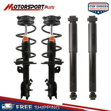4X Front Complete Struts Assy & Rear Shocks For 2008-2012 Nissan Rogue FWD AWD