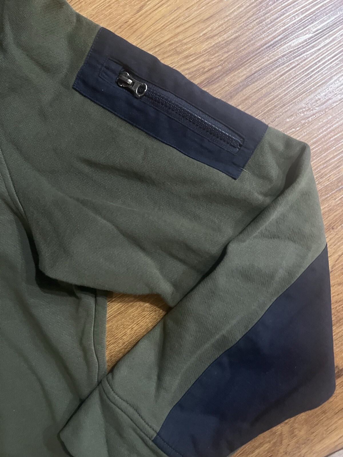 UNTUCKIT Men’s Large Three Button Pullover - Gree… - image 3