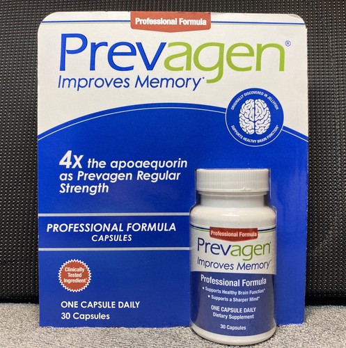 Prevagen Professional Formula 40mg Dietary Supplement 30 Capsule New Sealed