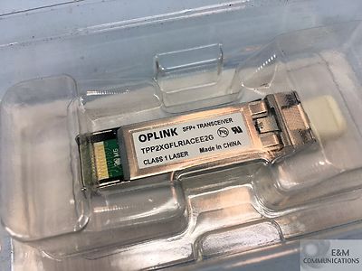 TPP2XGFLRIACEE2G OPLINK 7SN-500 COMPATIBLE 10GBASE-LR SFP+ 1310nm 10km MMF/SMF
