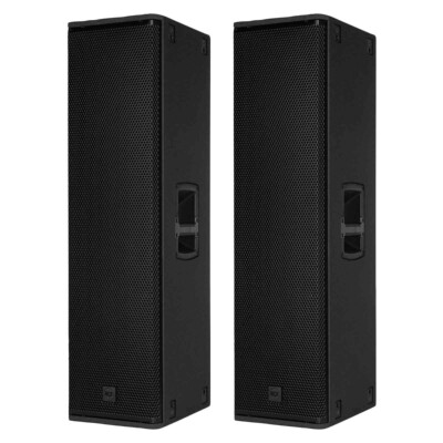 RCF NXL 44-A MK2 Active 2-Way Column Array Powered Speakers 2-Pack