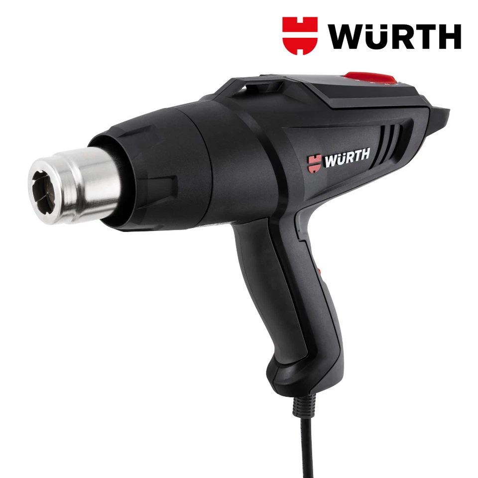 Pistola Termica Aria Calda Termosoffiatore Professionale - WÜRTH 57072511 - Immagine 3 di 4
