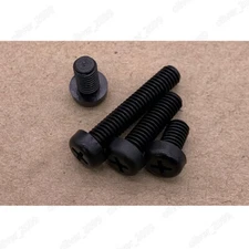 M2 M2.5 M3 M4 M5 M6 Black Plastic Nylon Phillips Cross Pan Head Screws