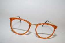 Vintage "Lawyer" Eyeglasses Frames Tortoise/Gold Tone