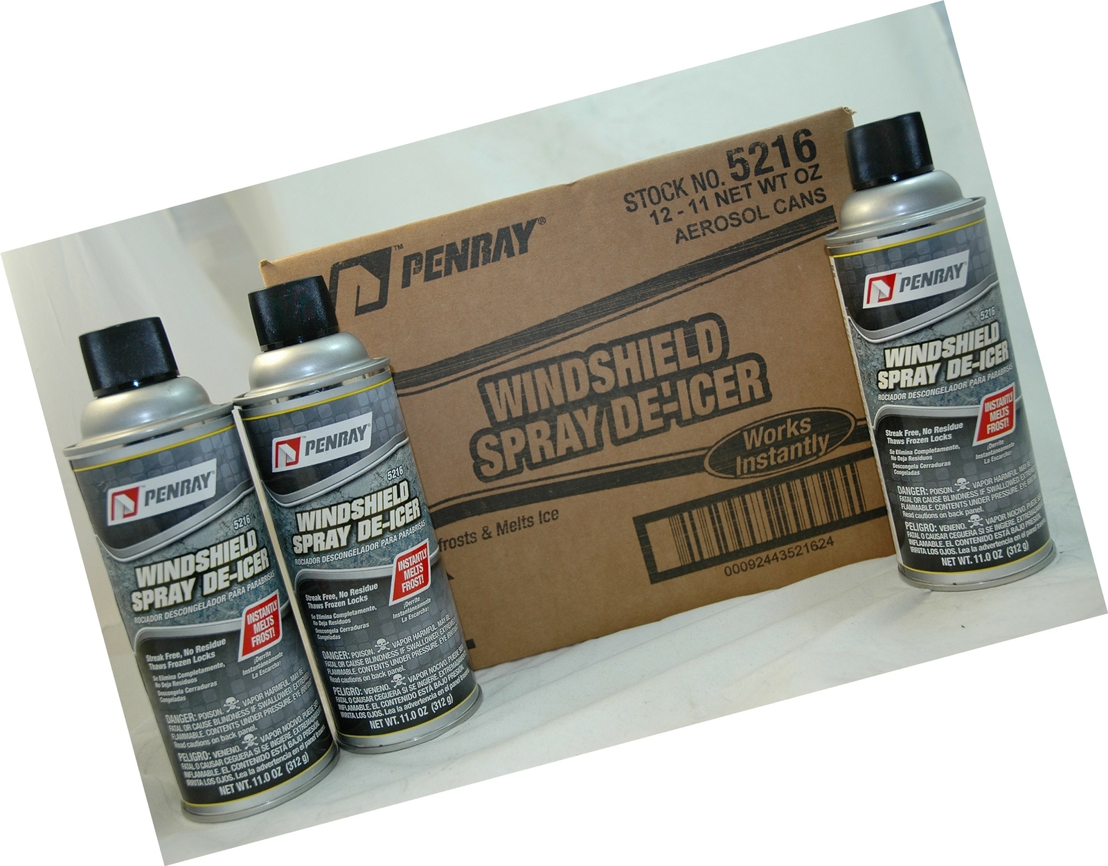 Penray 5216 Windshield Spray DeIcer 11.0Ounce Aerosol Can Single eBay