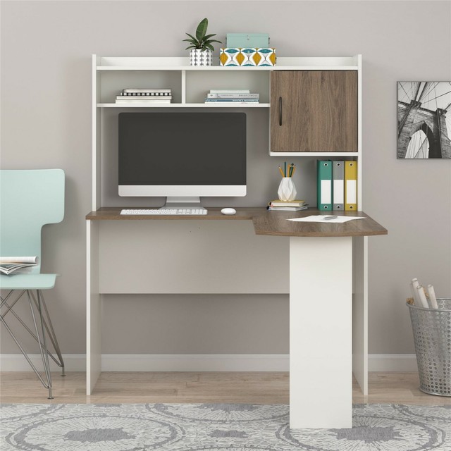 Home Styles 5542 190 Bermuda Compact Computer Cabinet And Hutch Home Styles 5542 190 Bermuda Compact