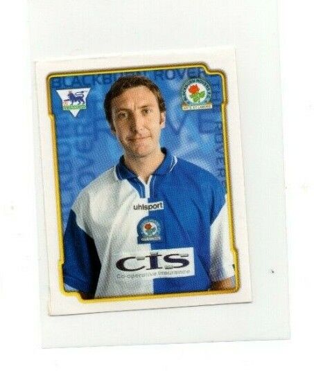 Merlin's premier league football 1999 sticker 70 Jason Wilcox Blackburn Rovers