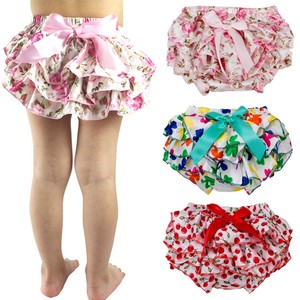 baby girl ruffle bottom pants